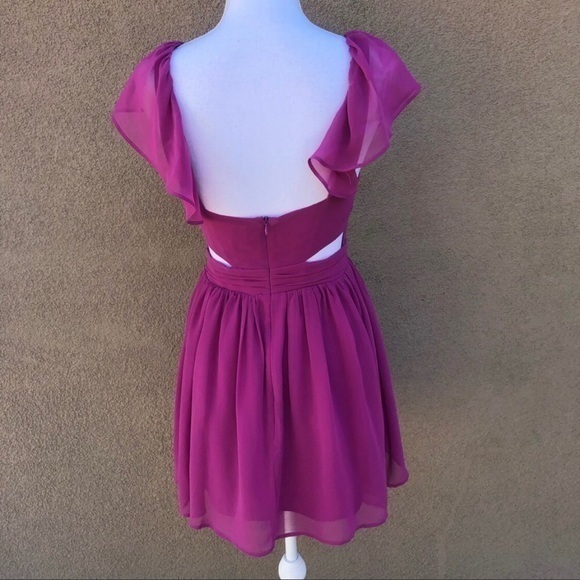 Keepsake The Label Lost Without You Dress in Boysenberry Size M - Picture 7 of 9